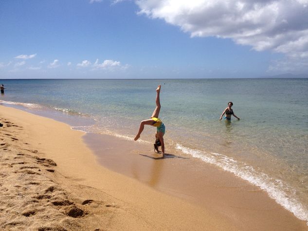 one of many beaches
